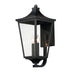 Maxim 40235CLBK Sutton Place VX Two Light Outdoor Wall Sconce, Black Main Image.jpg