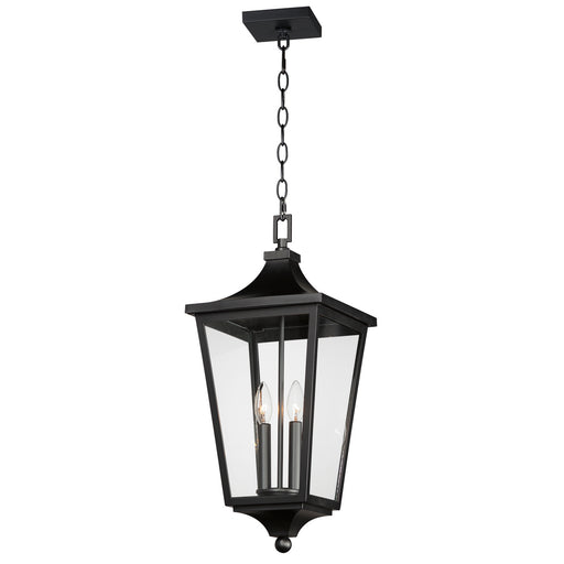 Maxim 40239CLBK Sutton Place VX Two Light Outdoor Hanging Lantern, Black Main Image.jpg