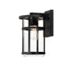 Maxim 40623CLBK Clyde Vivex One Light Outdoor Wall Sconce, Black Main Image.jpg