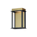 Maxim 50752BKGLD Rincon LED Outdoor Wall Sconce, Black / Gold Main Image.jpg