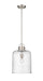 Z-Lite 340P12-BN Kinsley One Light Pendant, Brushed Nickel Main Image.jpg