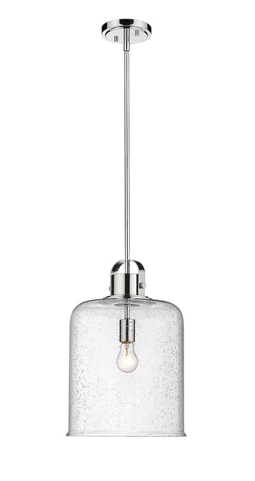 Z-Lite 340P12-CH Kinsley One Light Pendant, Chrome Main Image.jpg