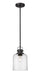 Z-Lite 340P8-MB Kinsley One Light Pendant, Matte Black Main Image.jpg