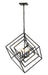 Z-Lite 457-4MB Euclid Four Light Chandelier, Matte Black Main Image.jpg