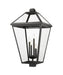 Z-Lite 579PHXLXS-BK Talbot Four Light Outdoor Post Mount, Black Main Image.jpg