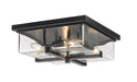 Z-Lite 592F-BK Sana Four Light Outdoor Flush Mount, Black Main Image.jpg