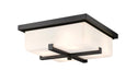 Z-Lite 593F-BK Sana Four Light Outdoor Flush Mount, Black Main Image.jpg