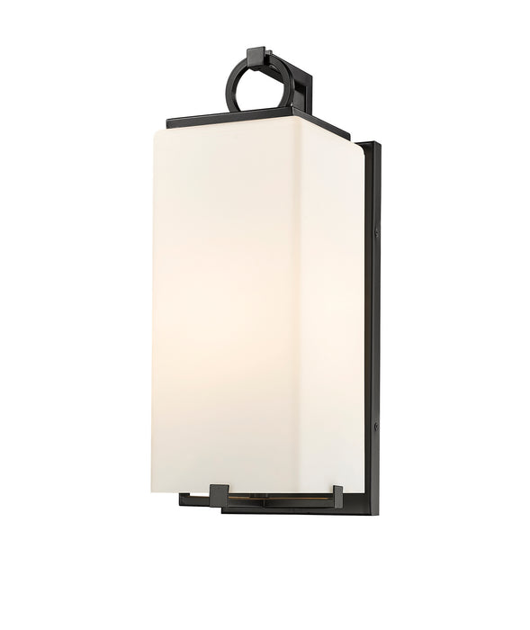 Z-Lite 593M-BK Sana One Light Outdoor Wall Sconce, Black Main Image.jpg