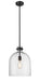 Z-Lite 817-12MB Pearson One Light Pendant, Matte Black Main Image.jpg