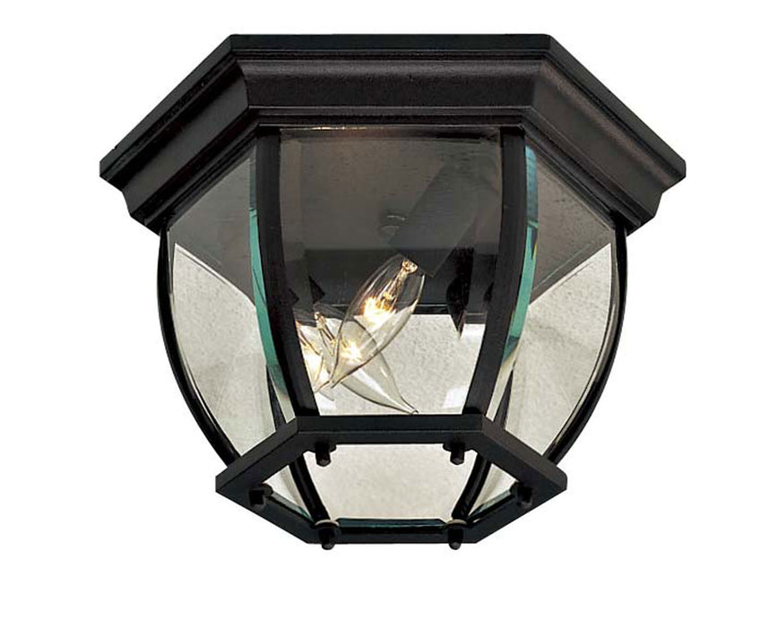 Minka-Lavery 71174-66 Wyndmere Three Light Flush Mount, Coal Main Image.jpg