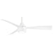 Minka-Aire F625L-WHF Skinnie 44" Ceiling Fan, Flat White Alternate Image.jpg