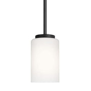 Generation Lighting 61160-112 Oslo One Light Mini-Pendant, Midnight Black Alternate Image.jpg