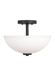 Generation Lighting 77160-112 Oslo Two Light Semi-Flush Convertible Pendant, Midnight Black Alternate Image.jpg