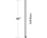 Minka-Aire DR548-SBR 48" Down Rod In Soft Brass Alternate Image.jpg