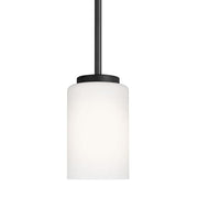 Generation Lighting 61160EN3-112 Oslo One Light Mini-Pendant, Midnight Black Alternate Image.jpg