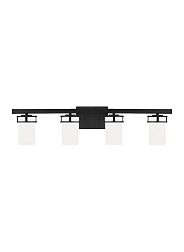 Generation Lighting 4421604EN3-112 Robie Four Light Wall / Bath, Midnight Black Alternate Image.jpg