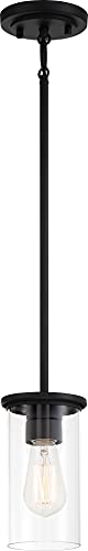 Minka-Lavery 4090-66A Haisley One Light Pendant / Semi Flush, Coal Alternate Image 2.jpg