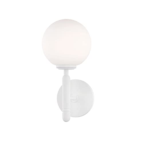 Mitzi H313101-WH Mina LED Wall Sconce, White Alternate Image.jpg