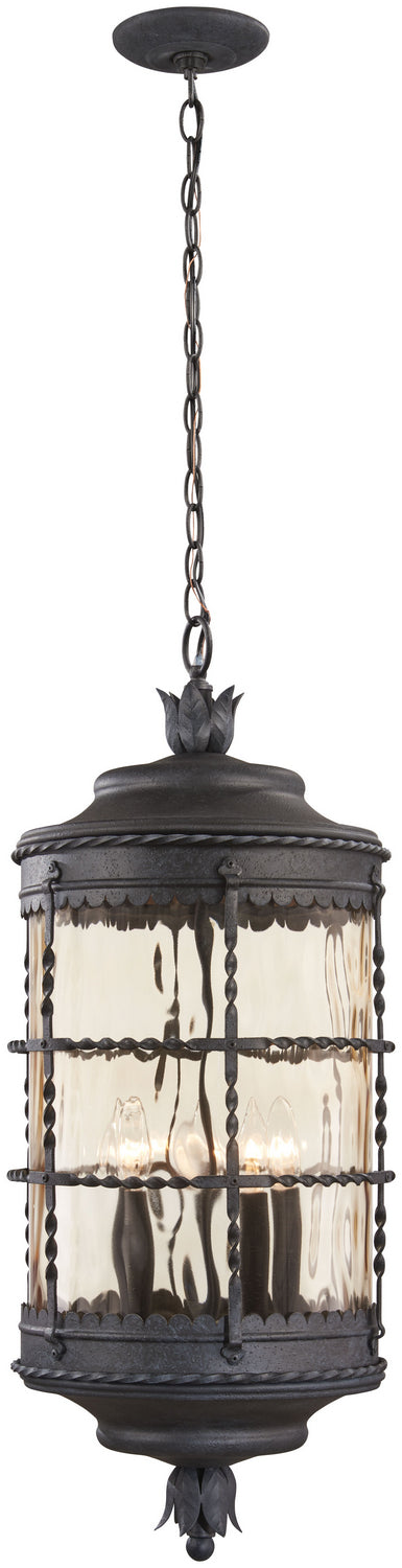 Minka-Lavery 8884-A39 Mallorca Five Light Chain Hung, Spanish Iron Alternate Image.jpg