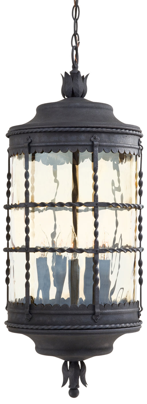 Minka-Lavery 8884-A39 Mallorca Five Light Chain Hung, Spanish Iron Main Image.jpg