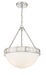 Crystorama KIR-B8105-PN Kirby Three Light Chandelier Polished Nickel Main Image.jpg