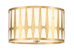 Crystorama ROY-800-GA Royston Three Light Flush Mount Antique Gold Main Image.jpg