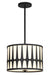 Crystorama ROY-803-BK Royston Three Light Pendant Black Main Image.jpg