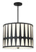 Crystorama ROY-809-BK Royston Five Light Pendant Black Main Image.jpg