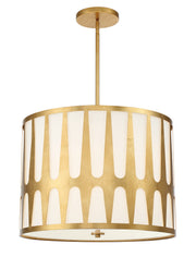 Crystorama ROY-809-GA Royston Five Light Pendant Antique Gold Main Image.jpg