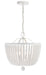 Crystorama 604-MT Rylee Four Light Chandelier Matte White Main Image.jpg