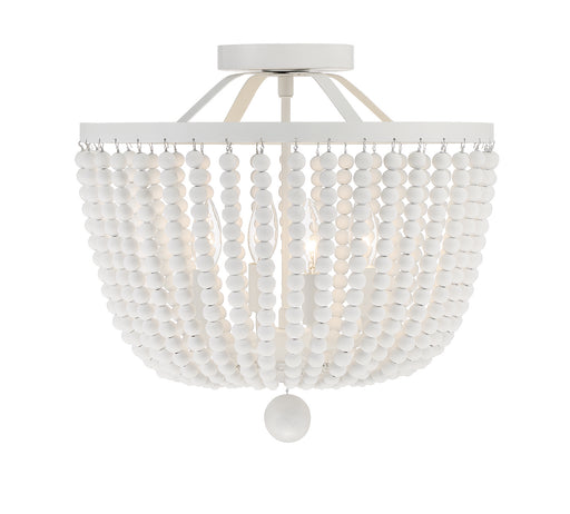 Crystorama 604-MT_CEILING Rylee Four Light Semi Flush Mount Matte White Main Image.jpg