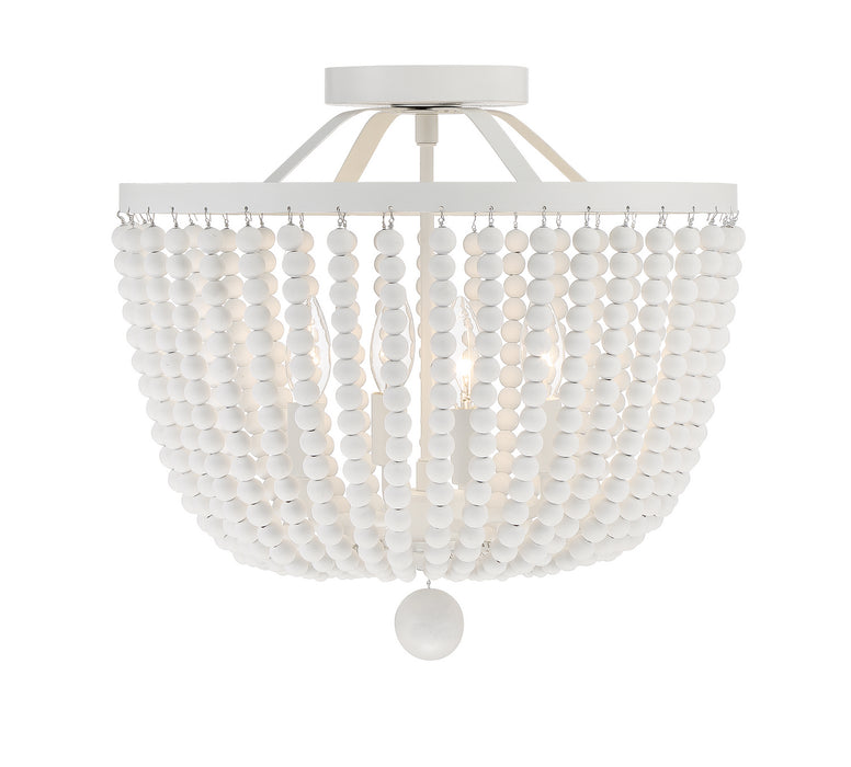 Crystorama 604-MT_CEILING Rylee Four Light Semi Flush Mount Matte White Main Image.jpg