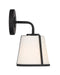 Crystorama FUL-911-BK Fulton One Light Wall Sconce Black Main Image.jpg