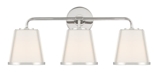 Crystorama FUL-913-PN Fulton Three Light Bath Polished Nickel Main Image.jpg