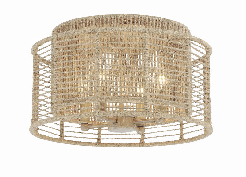 Crystorama JAY-A5000-BS Jayna Four Light Flush Mount Burnished Silver Main Image.jpg