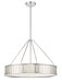 Crystorama KEN-8306-PN Kendal Six Light Pendant Polished Nickel Main Image.jpg