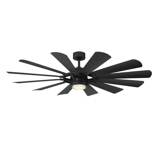 Modern Forms Fans FR-W2201-65L-MB 65"Ceiling Fan, Matte Black