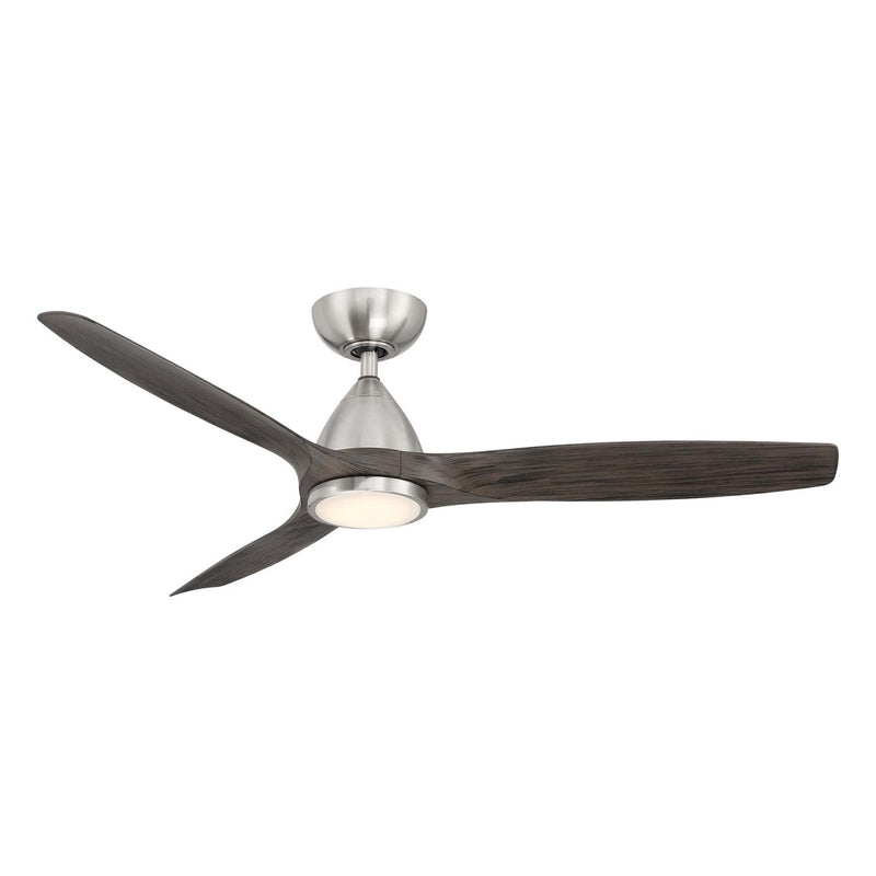 Modern Forms Fans FR-W2202-54L-BN/EB 54"Ceiling Fan, Brushed Nickel/Ebony