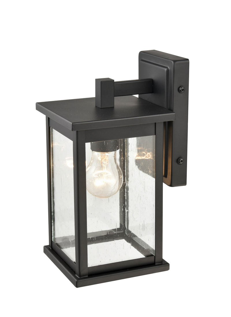Millennium 4101-PBK Bowton One Light Outdoor Hanging Lantern, Powder Coat Black Main Image.jpg