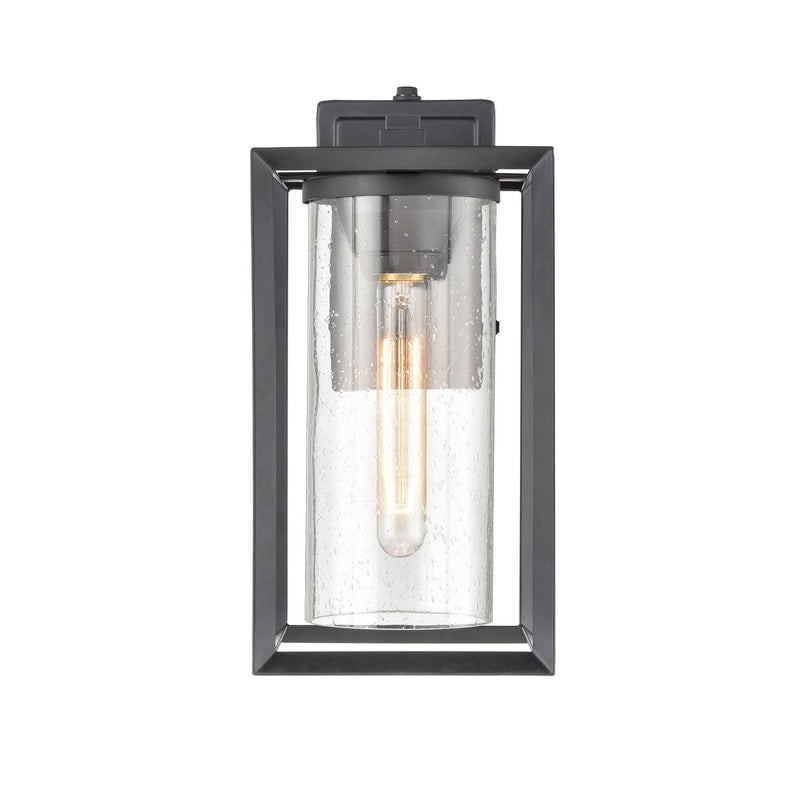 Millennium 4551-PBK Wheatland One Light Outdoor Wall Sconce, Powder Coat Black Main Image.jpg