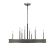 Savoy House 1-1715-8-154 Eight Light Chandelier, Antique Nickel