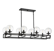 Savoy House 1-1862-8-89 Eight Light Chandelier, Matte Black