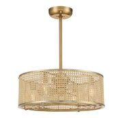 Savoy House 25-FD-1650-322 LED Fan D'Lier, Warm Brass