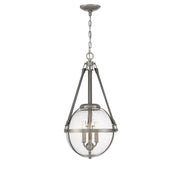 Savoy House 7-1837-3-154 Three Light Pendant, Antique Nickel