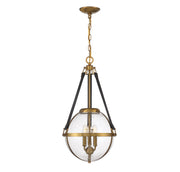 Savoy House 7-1837-3-322 Three Light Pendant, Warm Brass