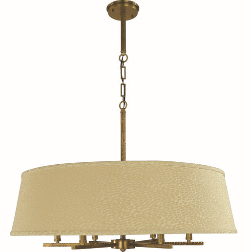 Framburg L1198 AB Stowe Six Light Chandelier, Antique Brass Main Image.jpg