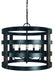 Framburg L1005 MBLACK Homestead Five Light Chandelier, Matte Black Main Image.jpg