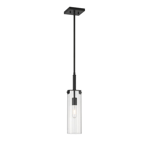Savoy House 7-9770-1-89 One Light Mini-Pendant, Matte Black