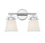 Savoy House 8-1627-2-11 Two Light Bathroom Vanity, Polished Chrome