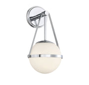 Savoy House 9-1911-1-11 One Light Wall Sconce, Polished Chrome